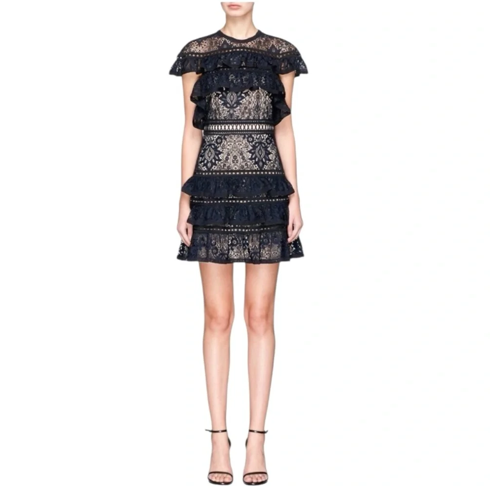 Alice + Olivia Jolie Lace dress US 4 - Picture 1 of 10
